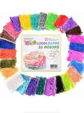 NEW Loom Bands 26 Assorted Colors